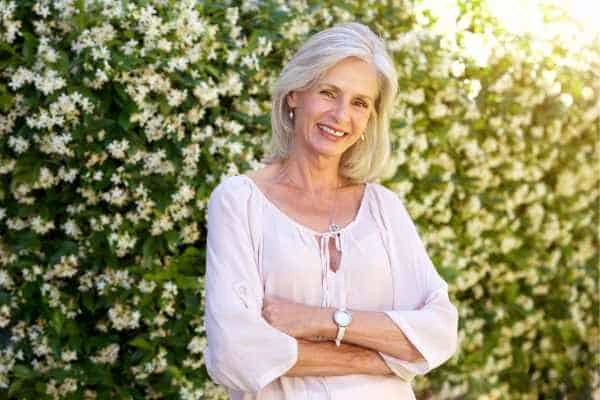 Older woman happy with urinary incontinence treatment Shipston-on-Stour